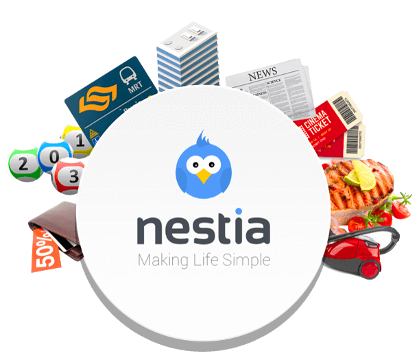 Nestia - Logo Splash