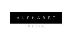 Logo Greyscale - Alphabet Media - 2